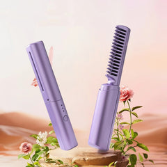 Professional Wireless Hair Comb | Styling & Straightener
